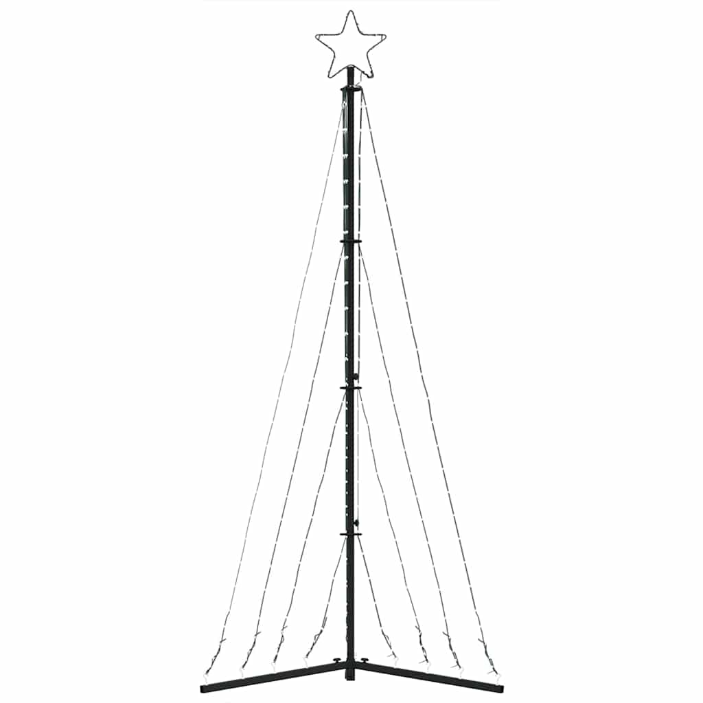 LED božićno drvce 339 LED hladno bijelo 187 cm