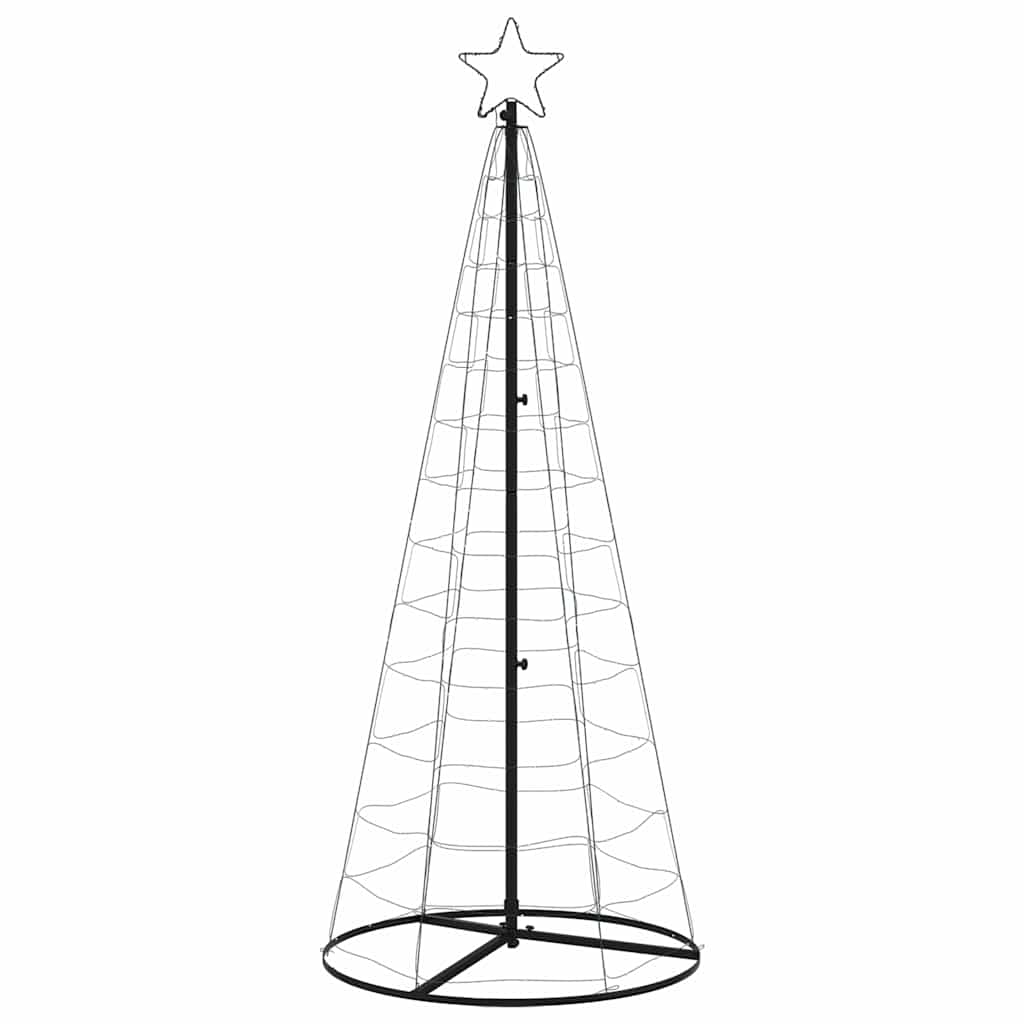 LED božićno drvce 200 LED šarenih 180 cm