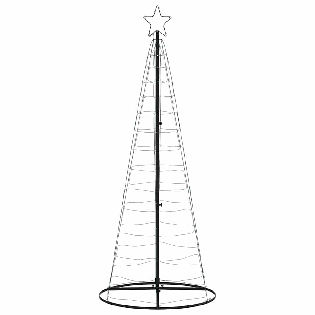 LED božićno drvce 200 LED šarenih 180 cm