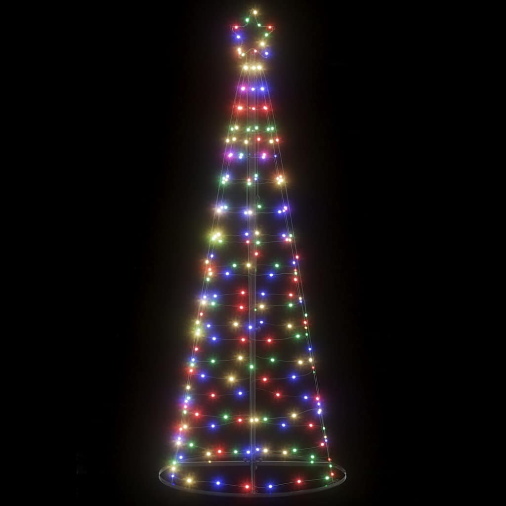 LED božićno drvce 200 LED šarenih 180 cm