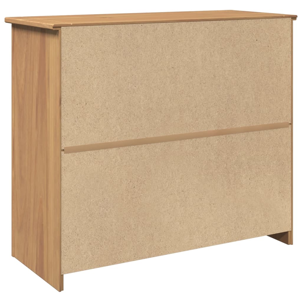 Komoda s ladicama PANAMA 93 x 40 x 80 cm od masivne borovine