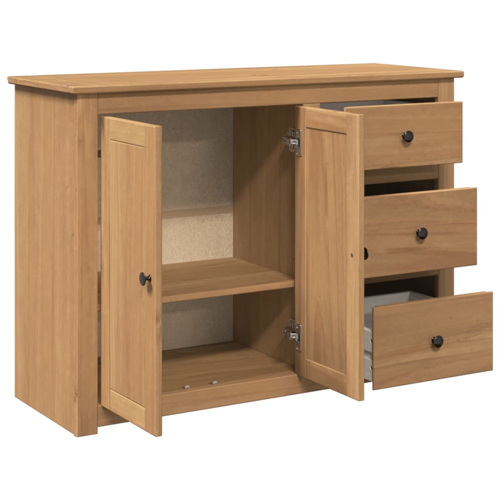 Komoda s ladicama PANAMA 112 x 40 x 80 cm od masivne borovine