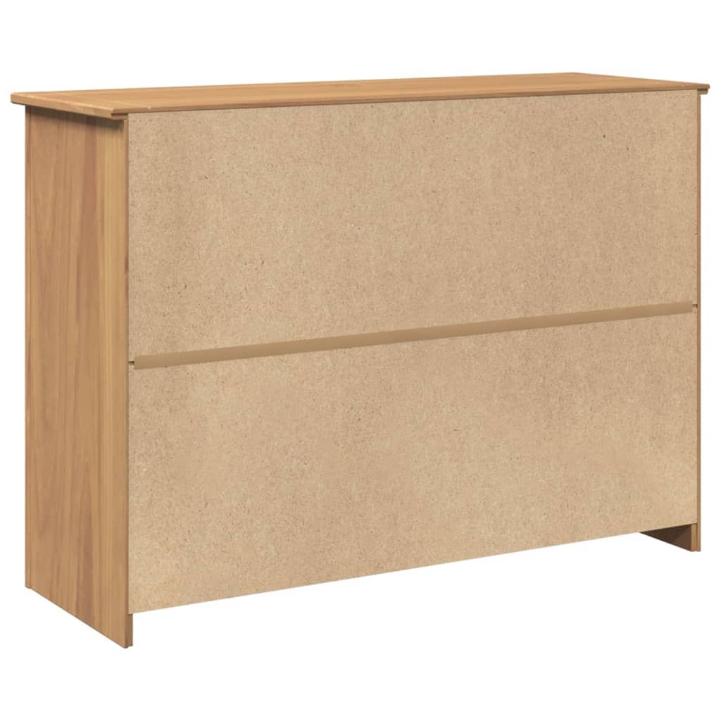 Komoda s ladicama PANAMA 112 x 40 x 80 cm od masivne borovine