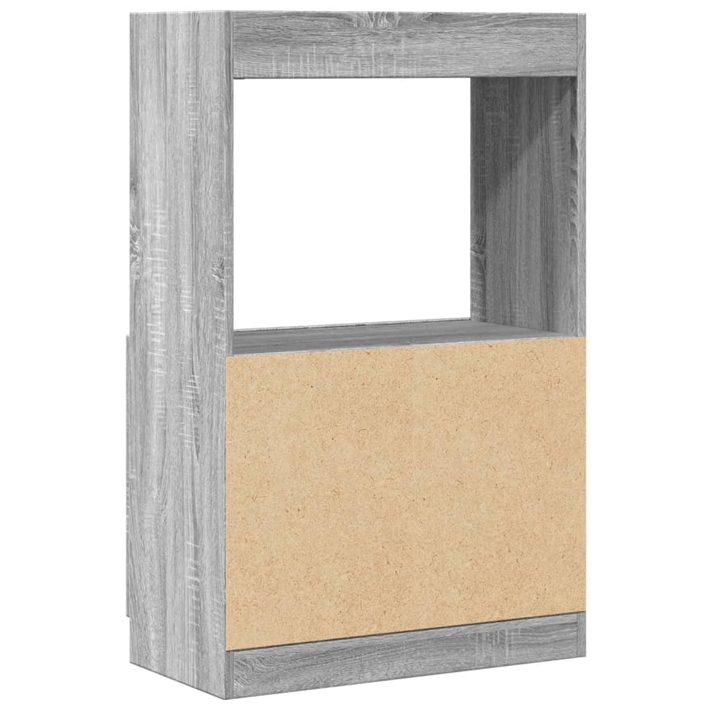 Visoka komoda boja hrasta 63x33x100 cm od konstruiranog drva