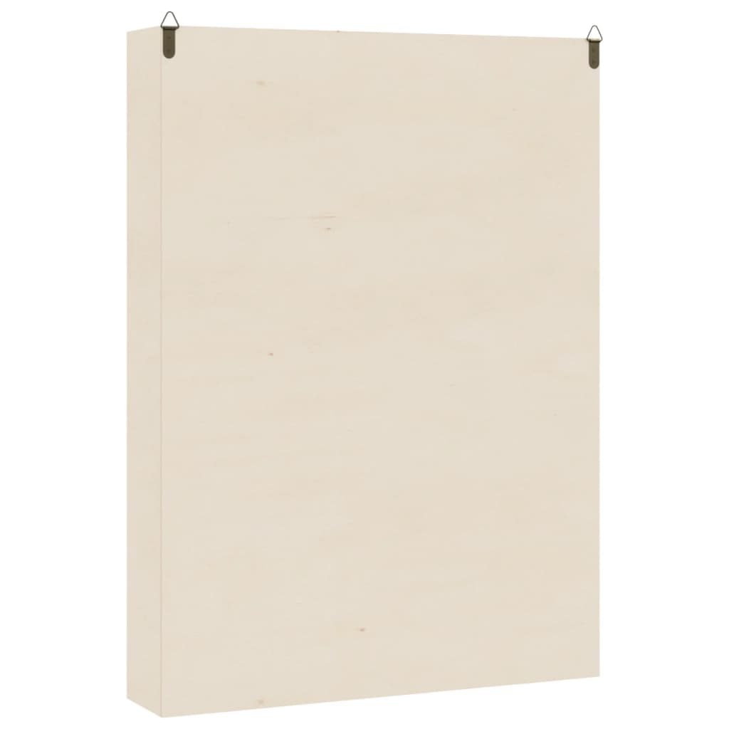 Drvena kolekcionarska vitrina sa 6 polica 40x8,5x55 cm