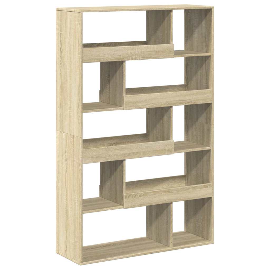 Regal za knjige boja hrasta 100x33x156,5 cm konstruirano drvo