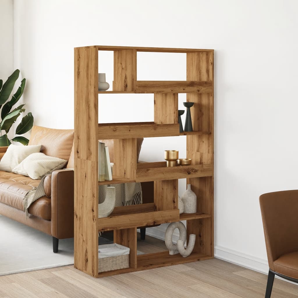Regal za knjige boja hrasta 100x33x156,5 cm konstruirano drvo