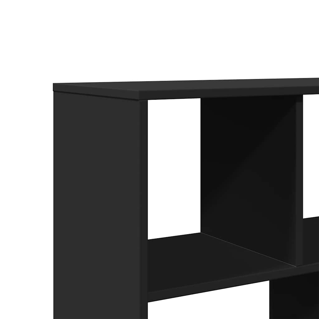 Regal za knjige crni 100x33x156,5 cm od konstruiranog drva