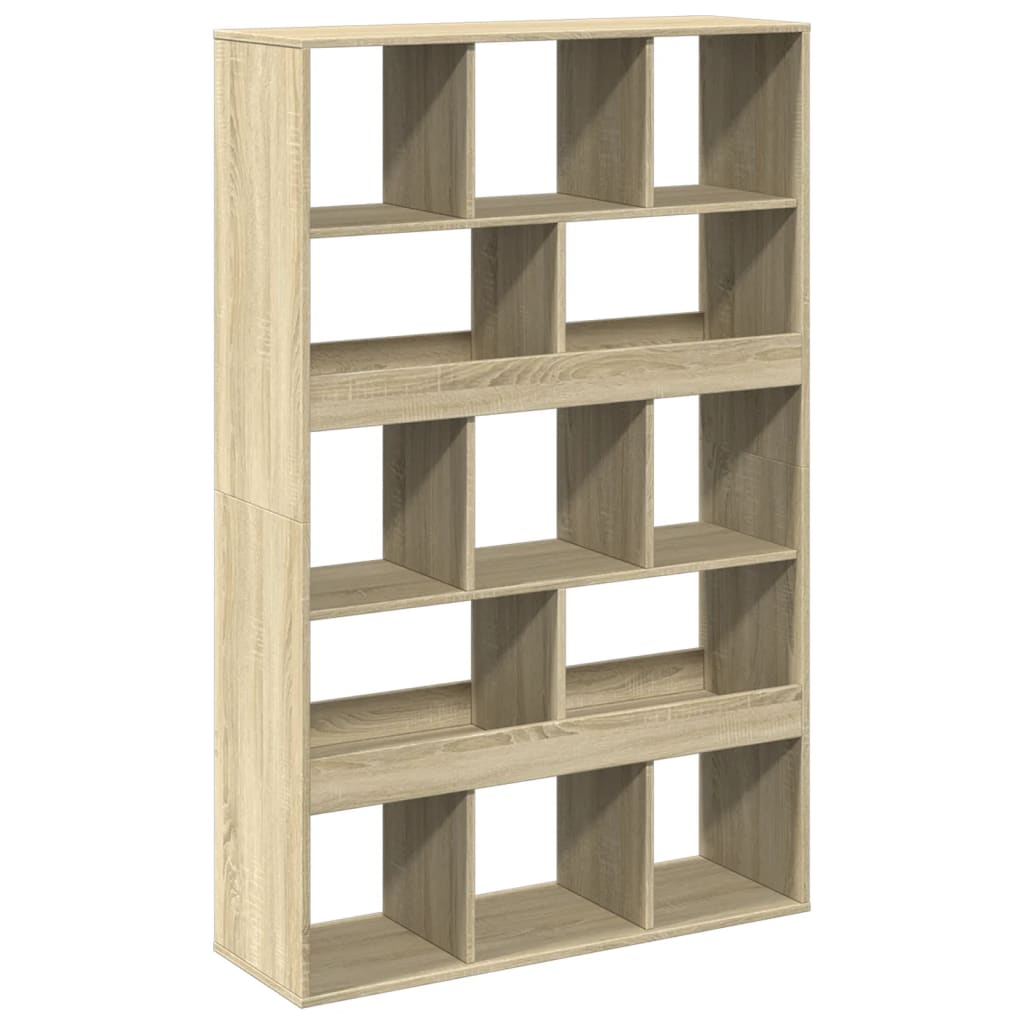 Regal za knjige boja hrasta 100x33x156,5 cm konstruirano drvo