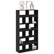 Regal za knjige crni 100 x 33 x 187,5 cm konstruirano drvo