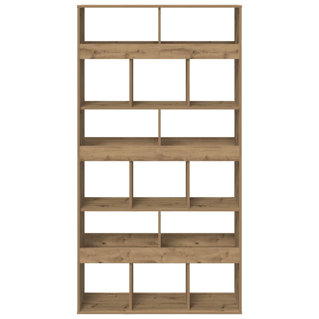 Regal za knjige boja hrasta 100x33x187,5 cm konstruirano drvo