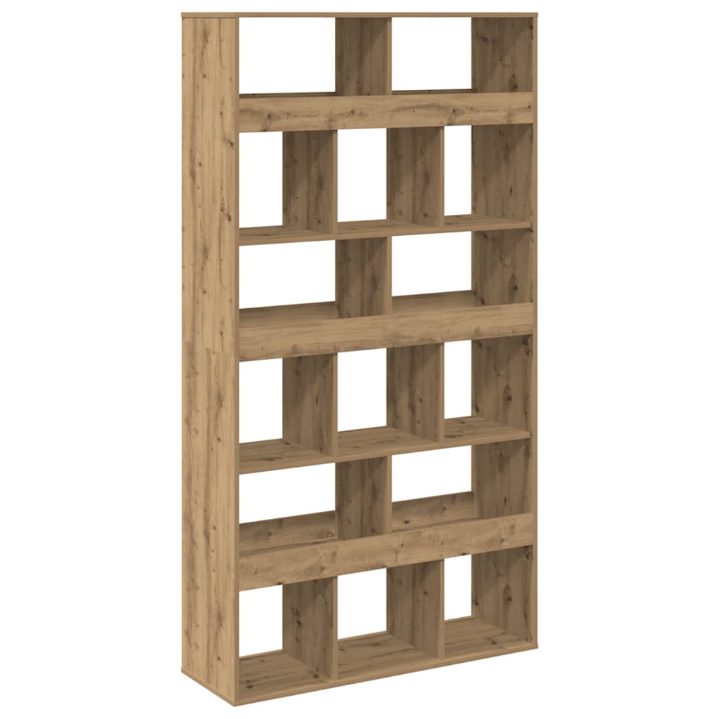 Regal za knjige boja hrasta 100x33x187,5 cm konstruirano drvo