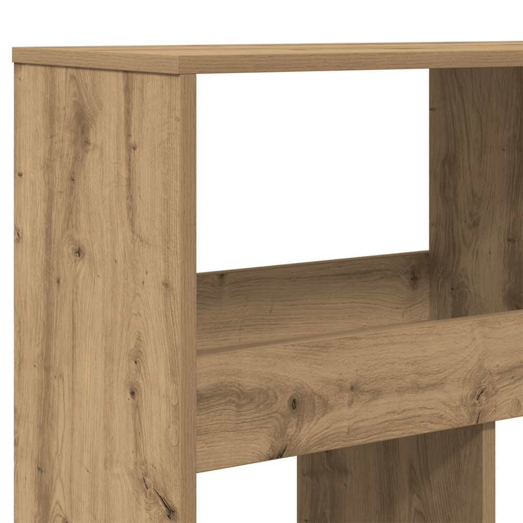 Regal za knjige boja hrasta 100x33x187,5 cm konstruirano drvo