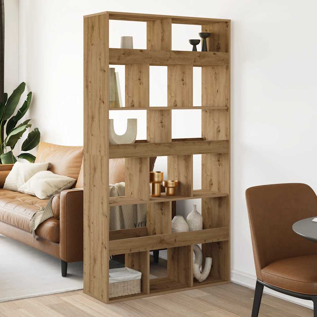 Regal za knjige boja hrasta 100x33x187,5 cm konstruirano drvo