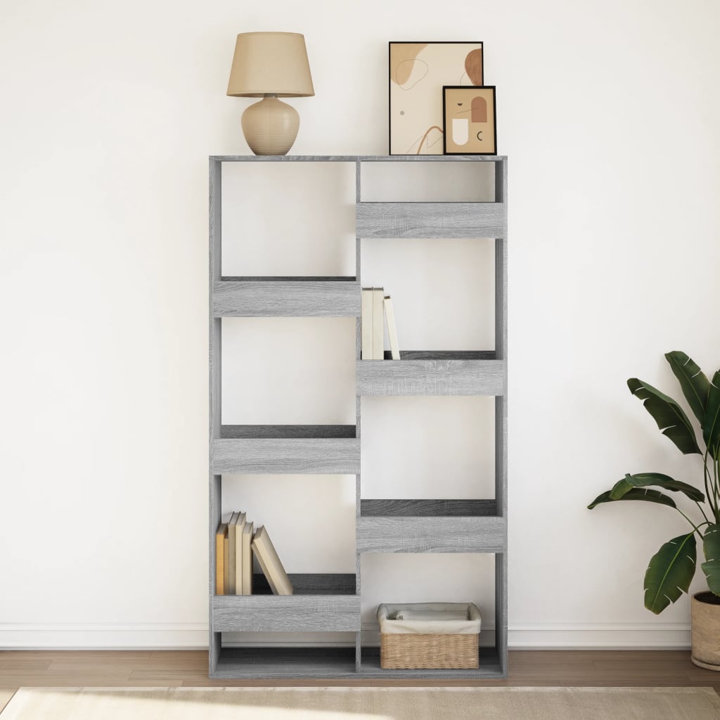 Regal za knjige boja hrasta 100x33x175 cm konstruirano drvo