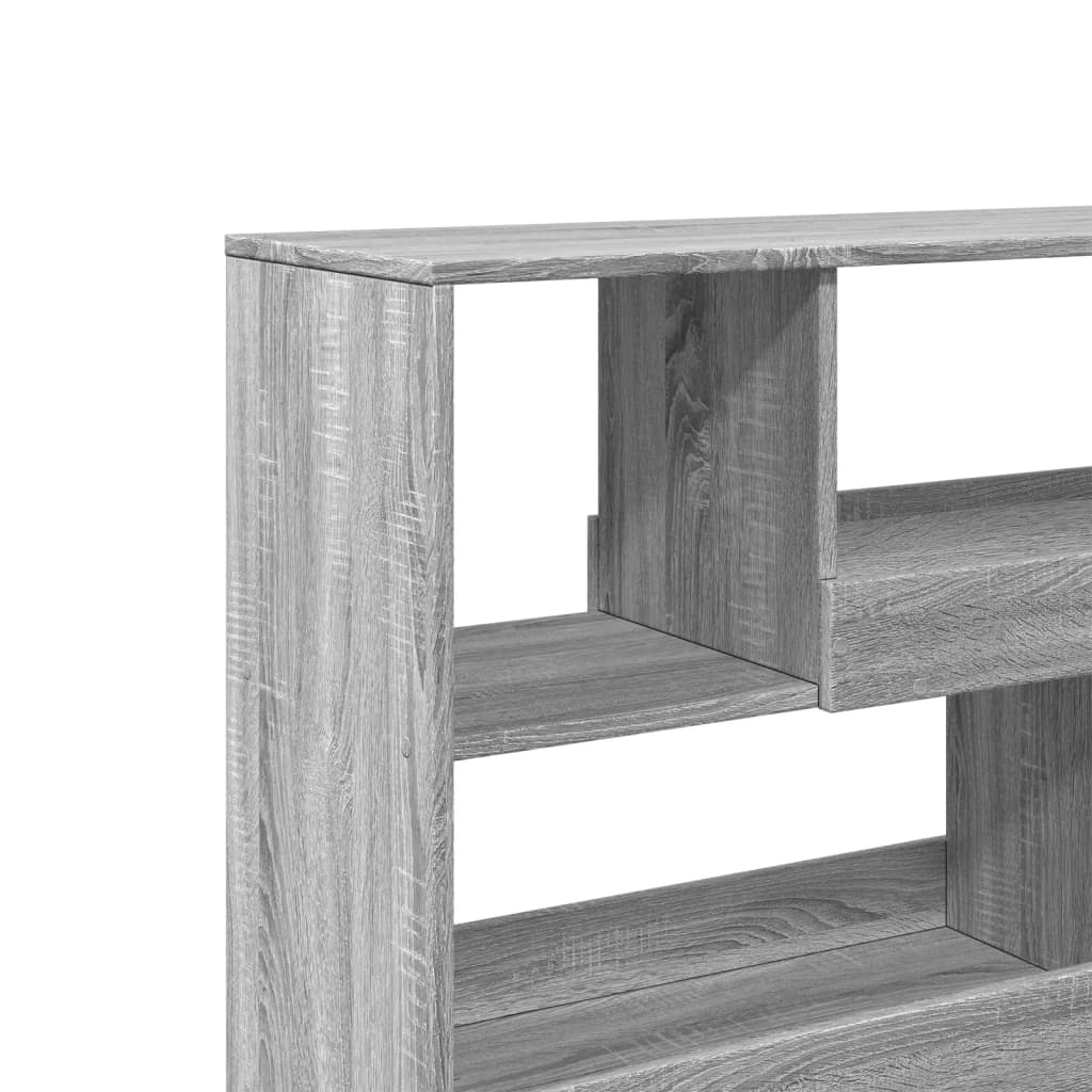 Sobna pregrada boja hrasta 100 x 33 x 94,5 cm konstruirano drvo