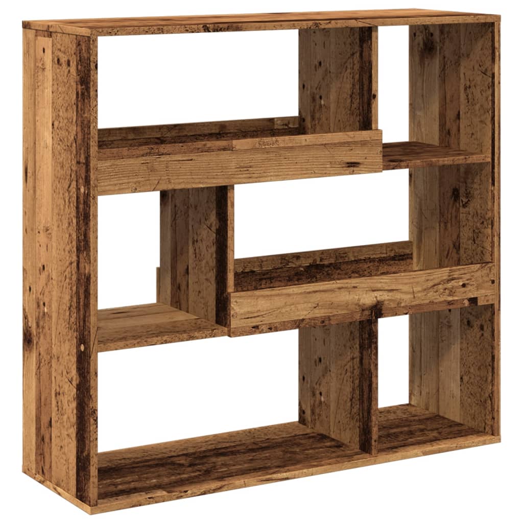 Sobna pregrada boja drva 100 x 33 x 94,5 cm konstruirano drvo