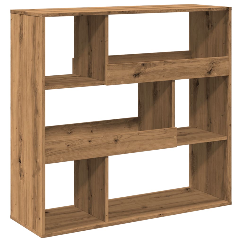 Sobna pregrada boja hrasta 100 x 33 x 94,5 cm konstruirano drvo