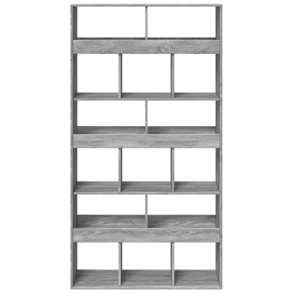 Sobna pregrada boja hrasta 100x33x187,5 cm konstruirano drvo