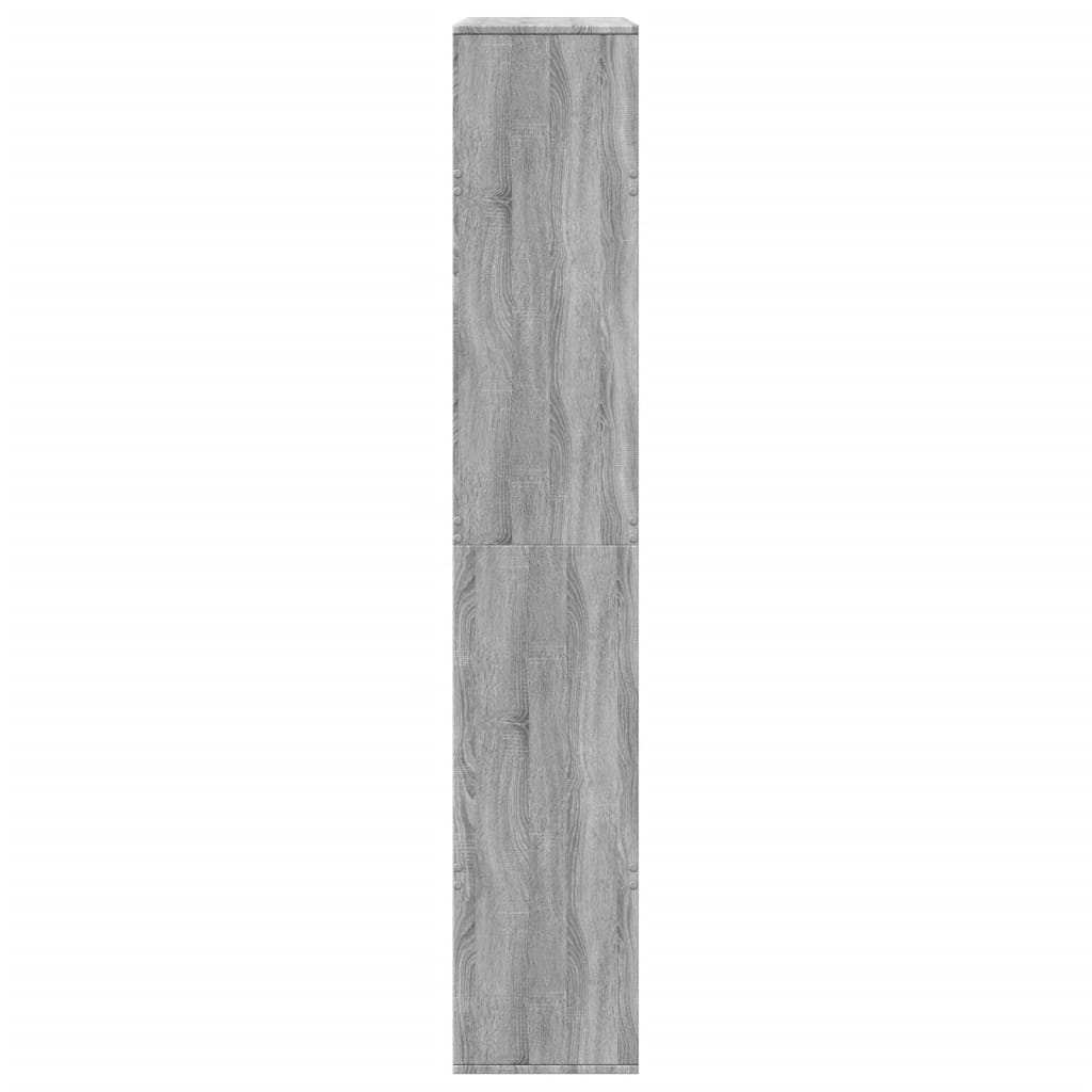 Sobna pregrada boja hrasta 100x33x187,5 cm konstruirano drvo