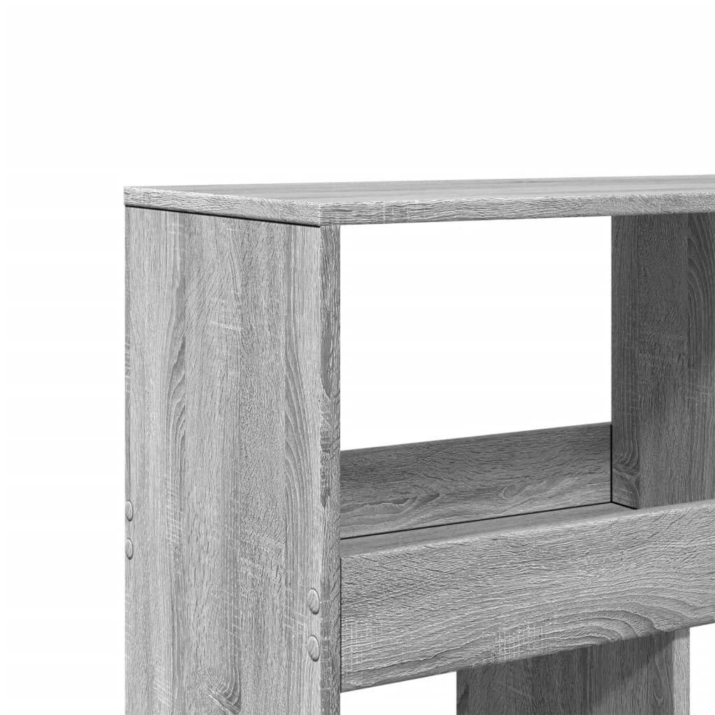 Sobna pregrada boja hrasta 100x33x187,5 cm konstruirano drvo
