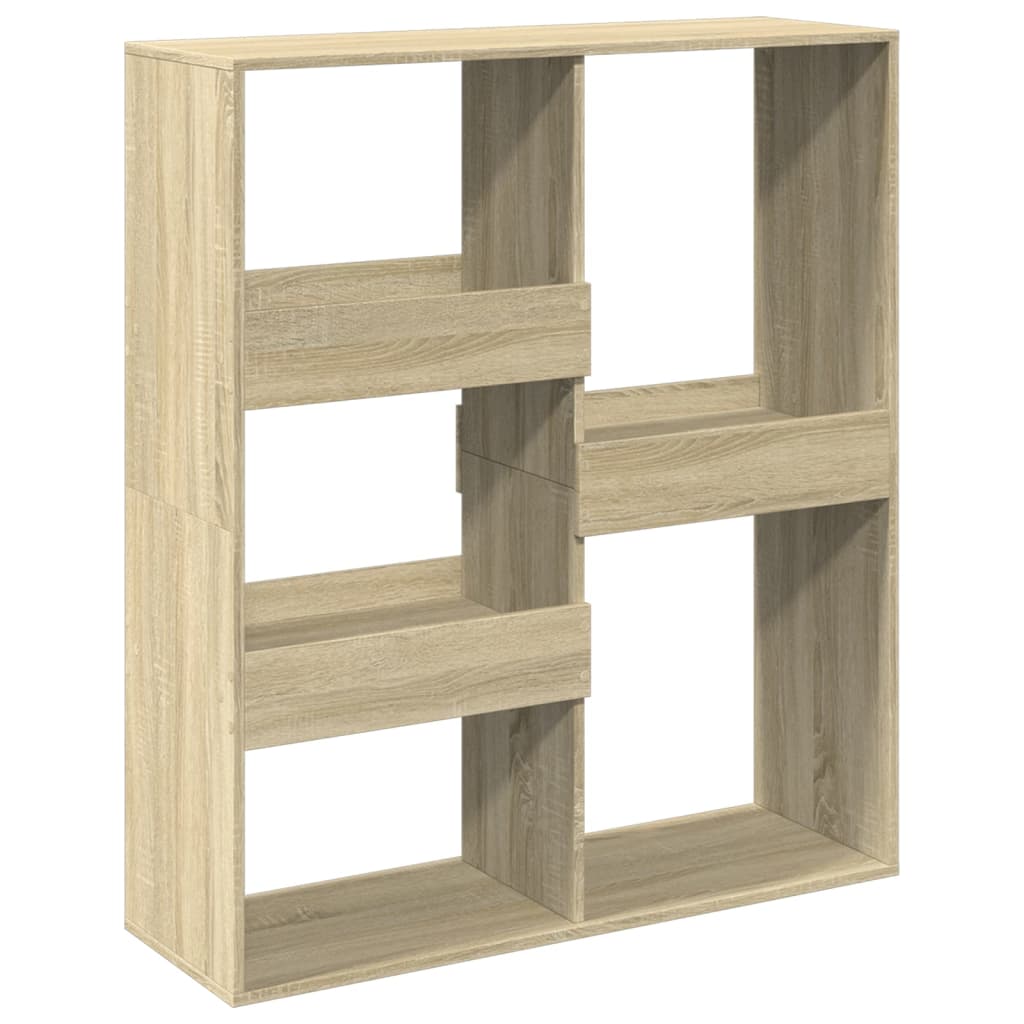 Sobna pregrada boja hrasta 100x33x115 cm konstruirano drvo
