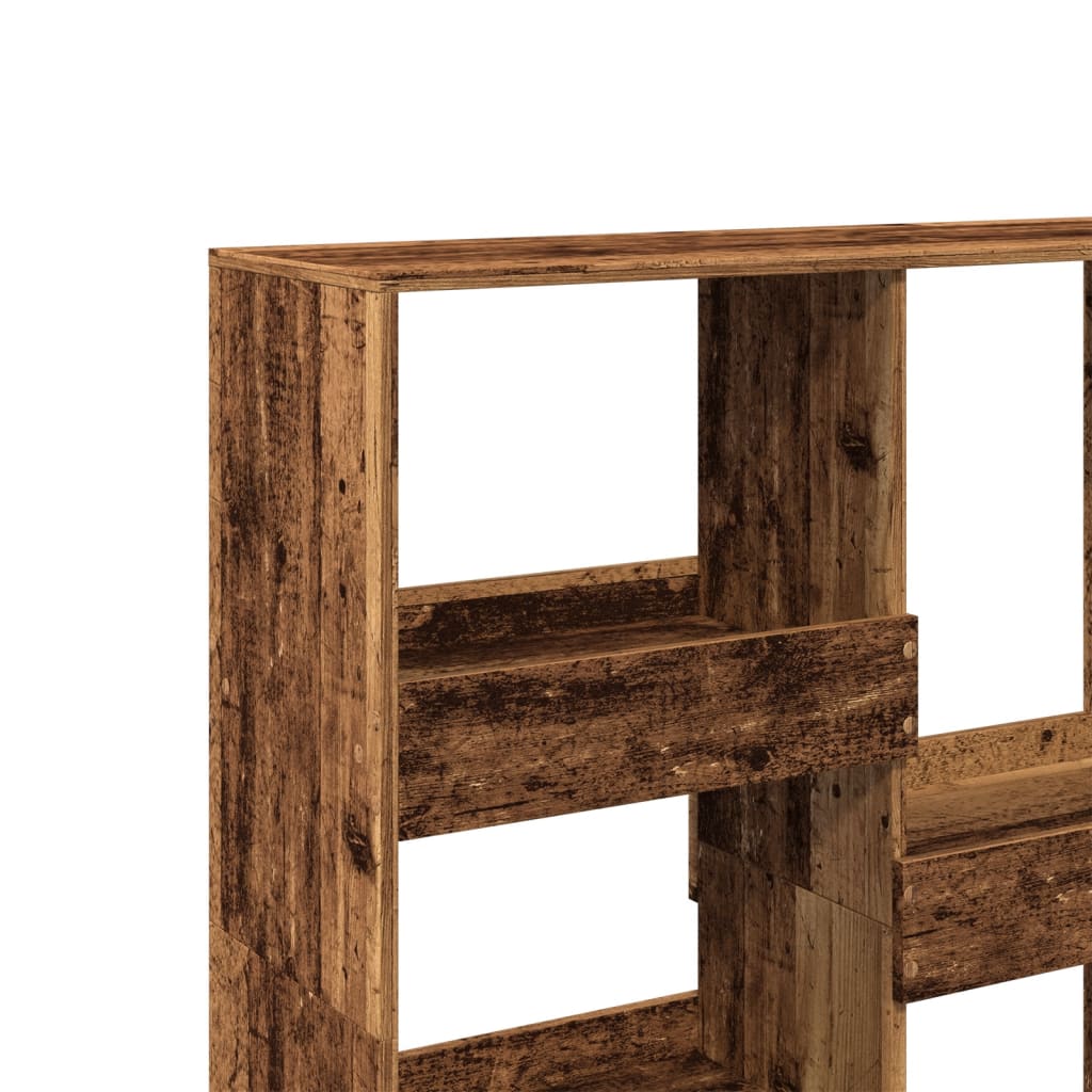 Sobna pregrada boja drva 100x33x115 cm konstruirano drvo