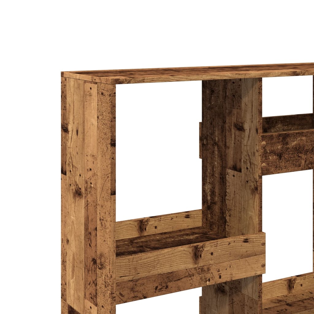 Sobna pregrada boja drva 100 x 33 x 135 cm konstruirano drvo