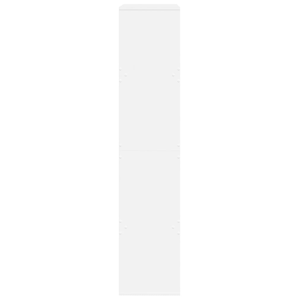 Sobna pregrada bijela 100x33x155,5 cm konstruirano drvo