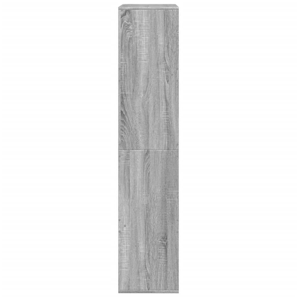 Sobna pregrada boja hrasta 100x33x155,5 cm konstruirano drvo