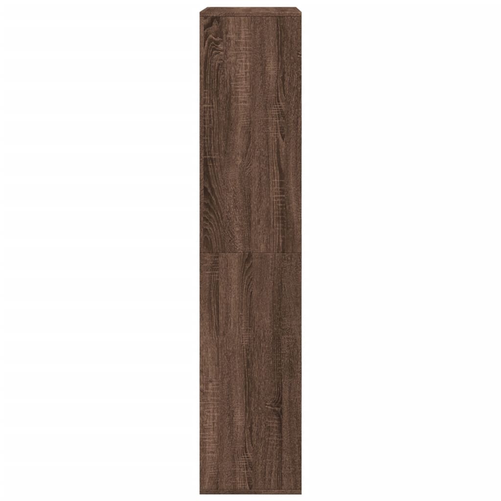 Sobna pregrada boja hrasta 100x33x155,5 cm konstruirano drvo