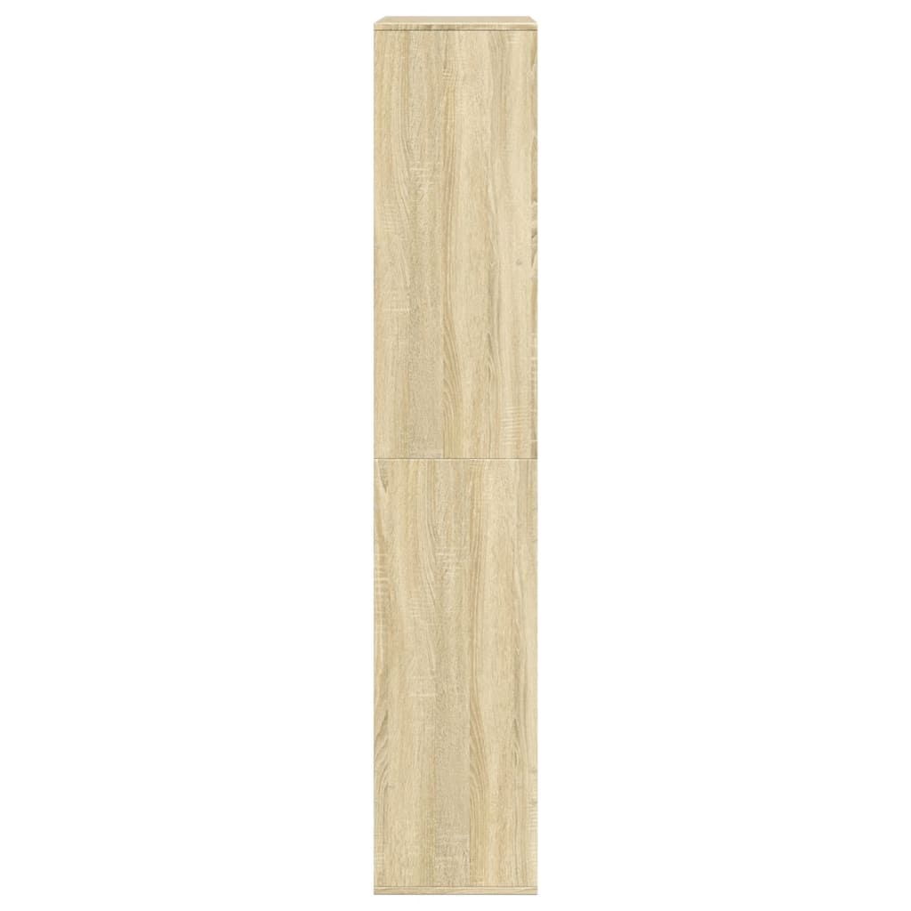 Sobna pregrada boja hrasta 100 x 33 x 175 cm konstruirano drvo