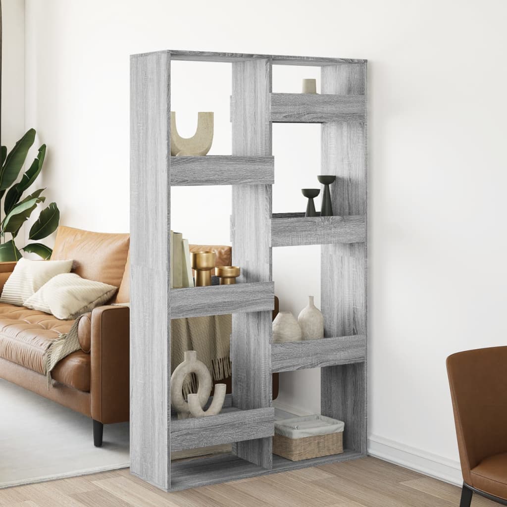 Sobna pregrada boja hrasta 100x33x175 cm konstruirano drvo