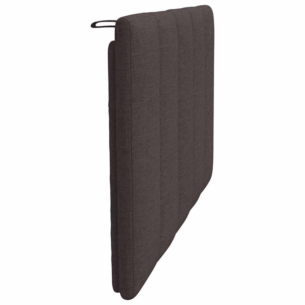 Jastuk za uzglavlje Hanko tamnosmeđi 90 cm od tkanine