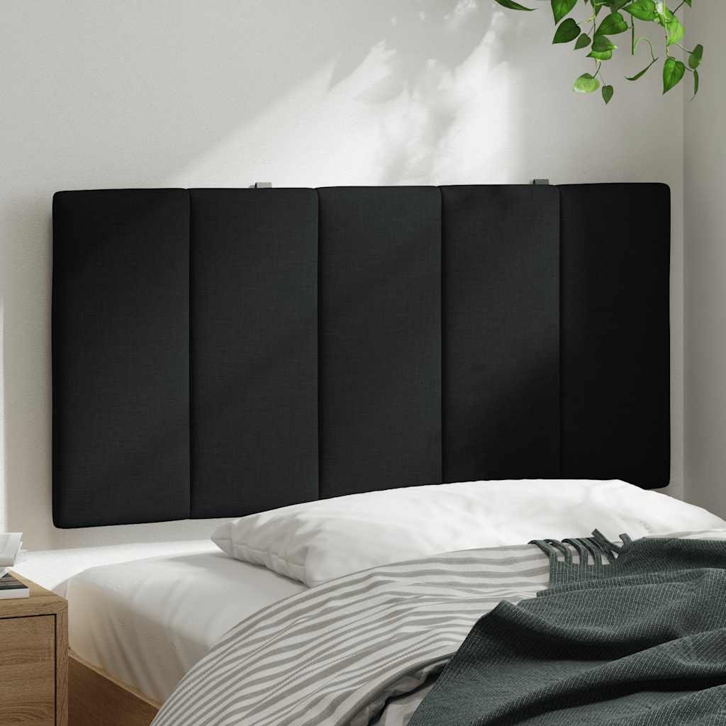Jastuk za uzglavlje Hanko crni 100 cm od tkanine