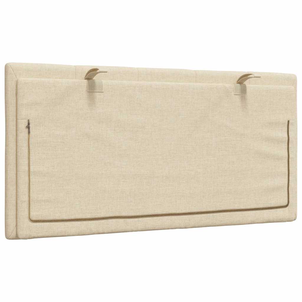Jastuk za uzglavlje Hanko krem 100 cm od tkanine