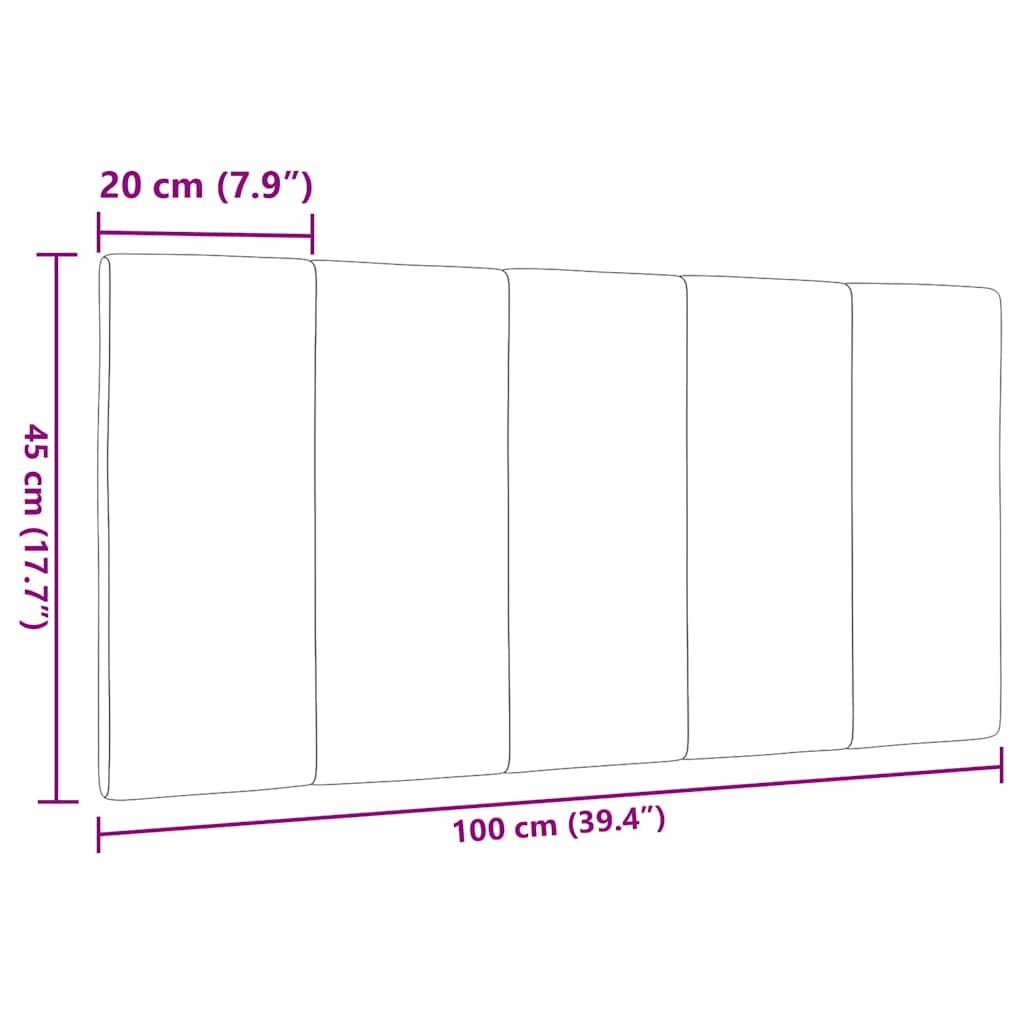 Jastuk za uzglavlje Hanko krem 100 cm od tkanine