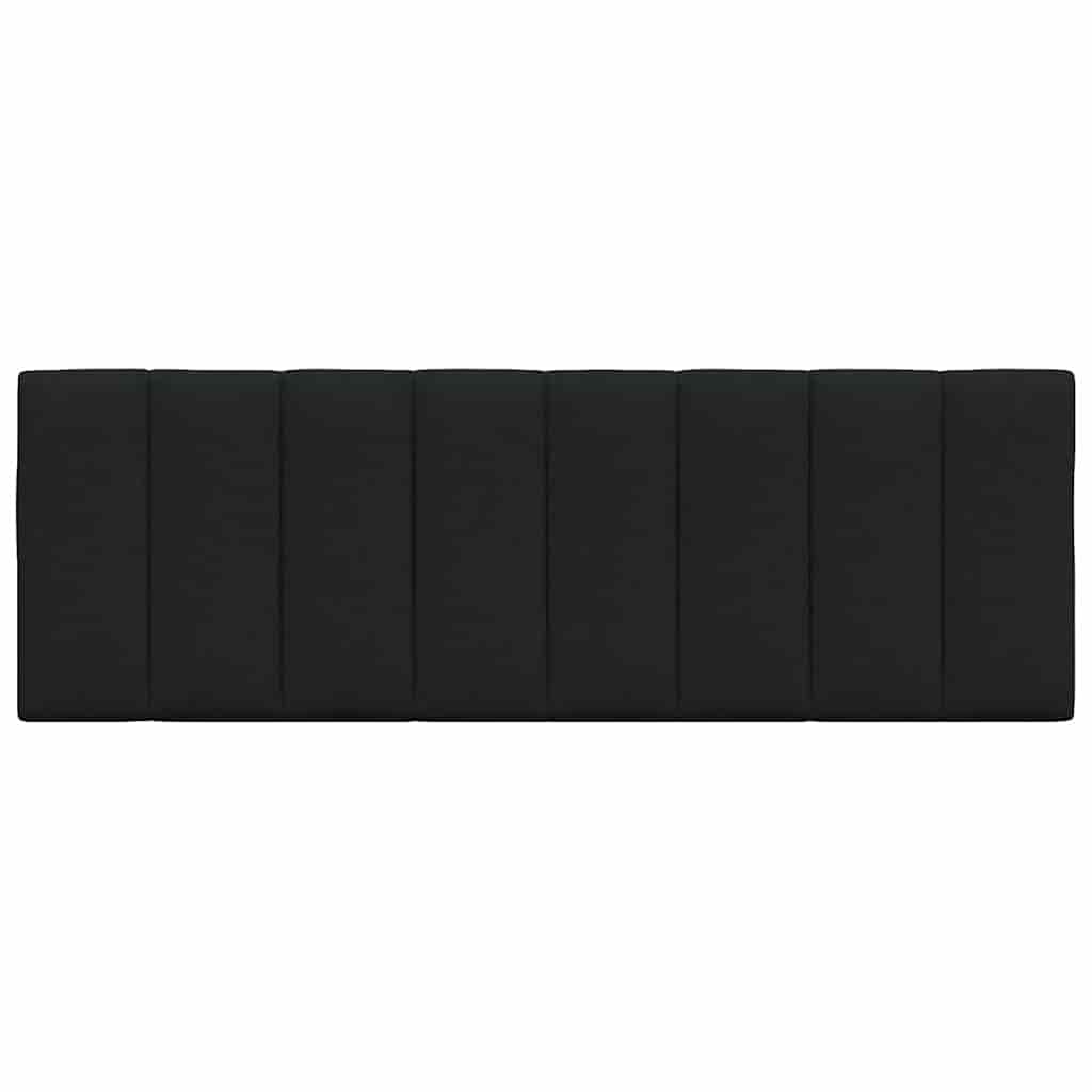 Jastuk za uzglavlje Hanko crni 120 cm od tkanine
