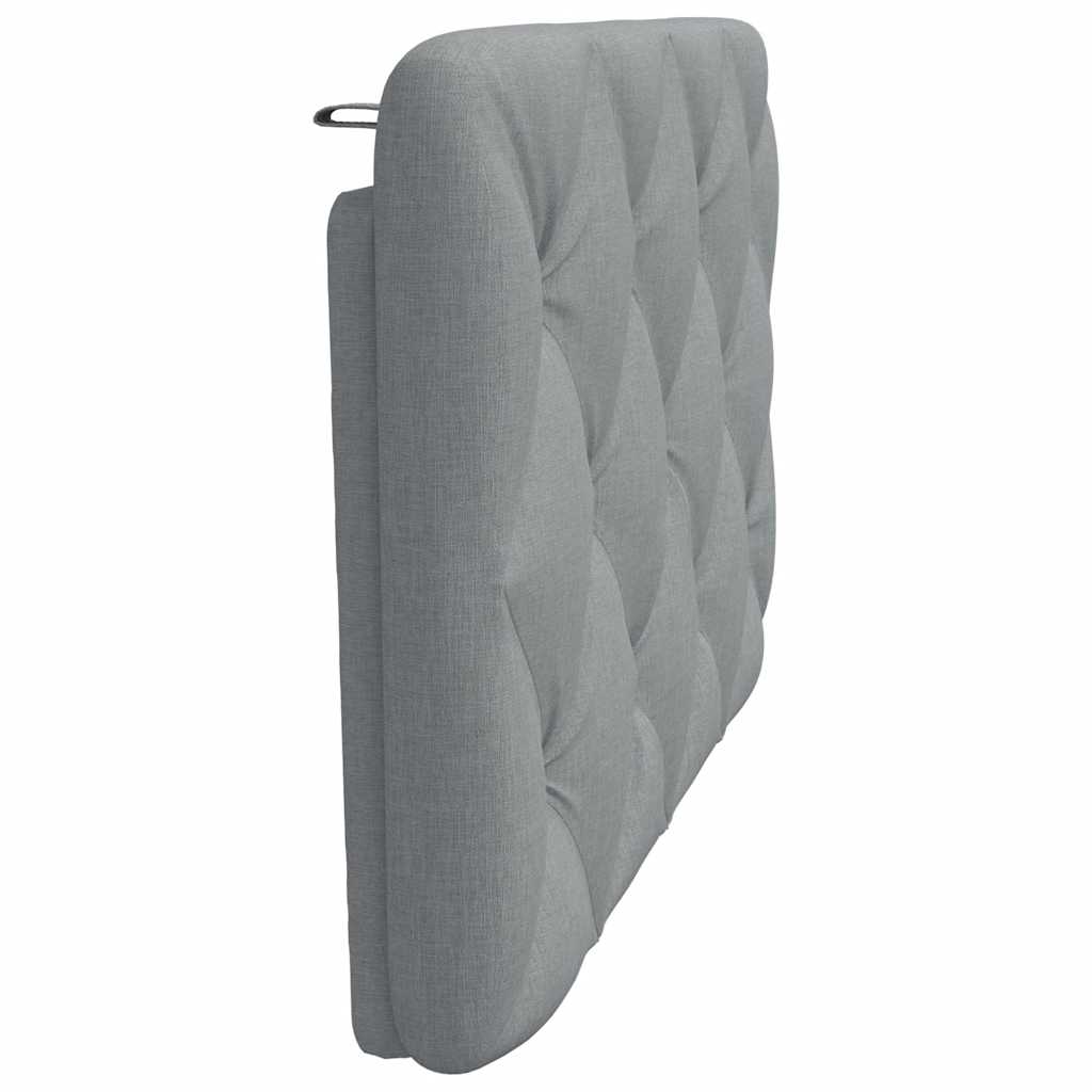 Jastuk za uzglavlje svjetlosivi 80 cm od tkanine
