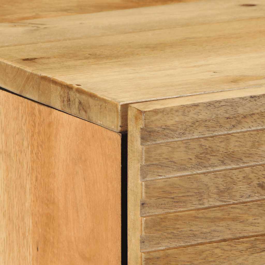 Komoda 2 kom smeđa 60x33x75 cm Puno drvo Mango