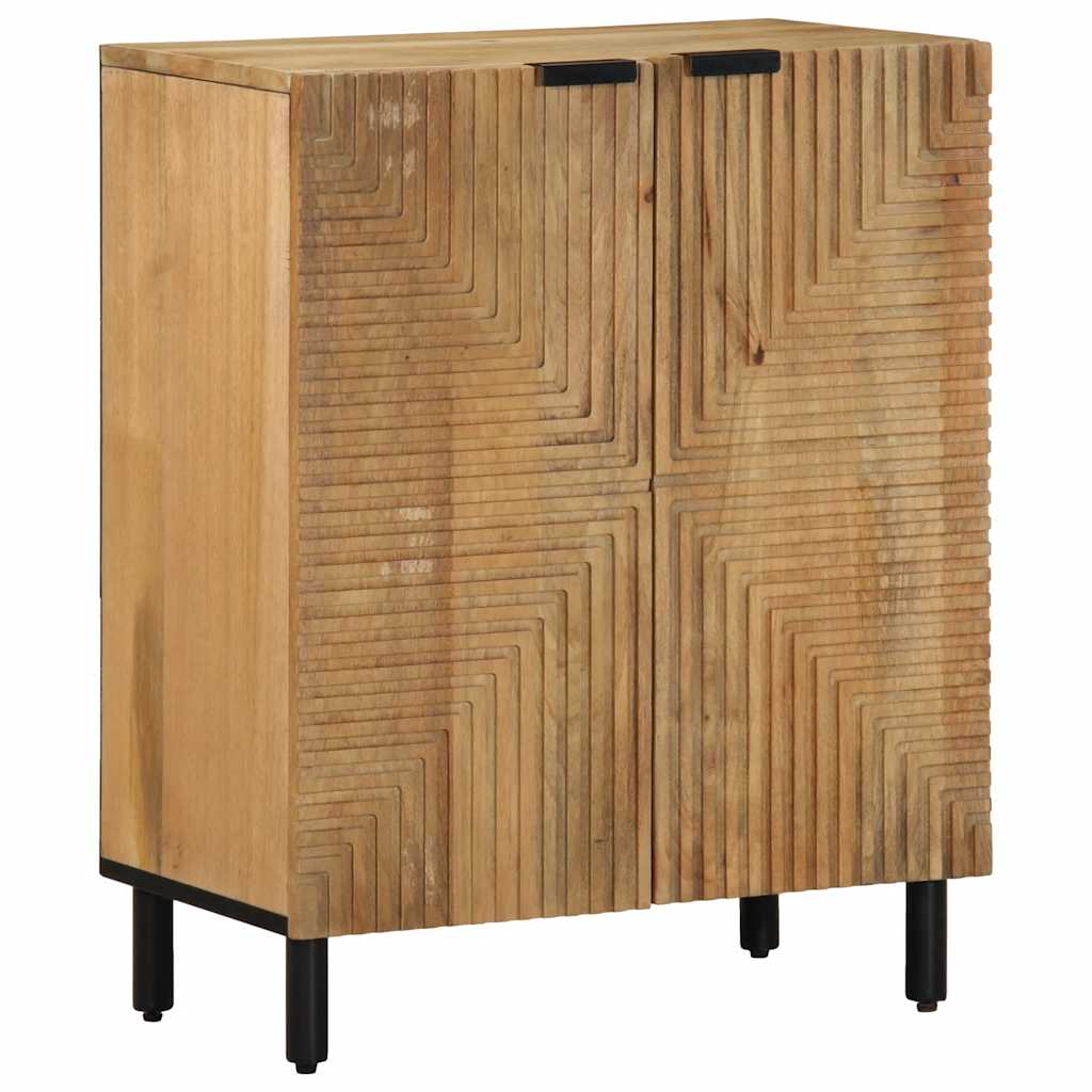 Komoda od 3 komada smeđa 60x33x75 cm Puno drvo Mango