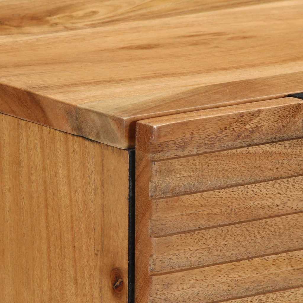 Set komoda 2 kom. 120 x 33 x 75 cm Čvrsto drvo akacije