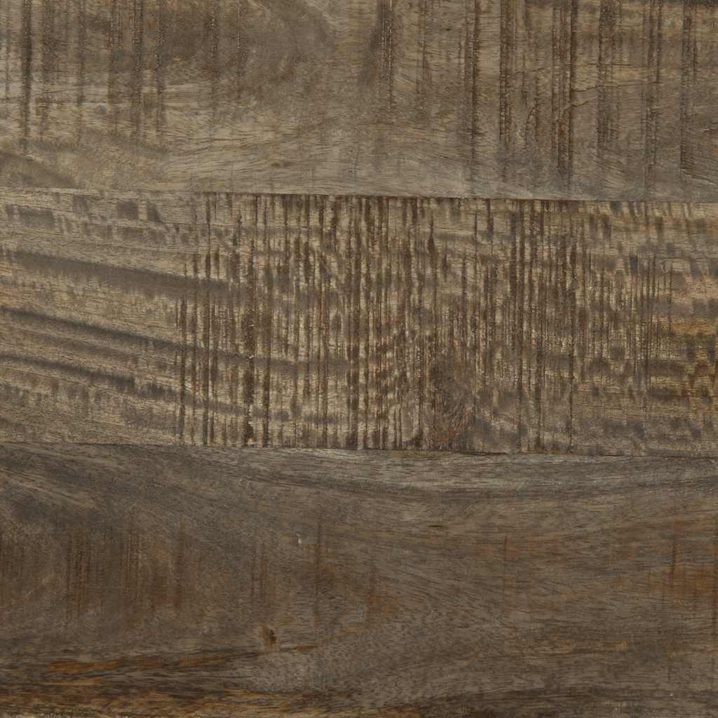 Komoda 2 kom svijetlosiva 60x33,5x75 cm Puno drvo Mango
