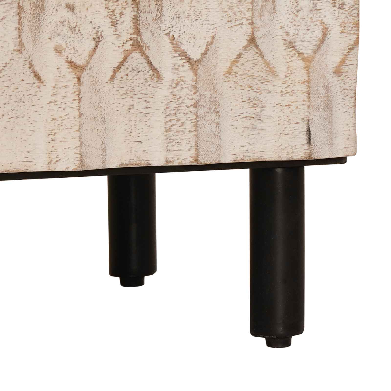 Kreveta 2 pcs Finš bijelog pranja 60 x 33 x 75 cm