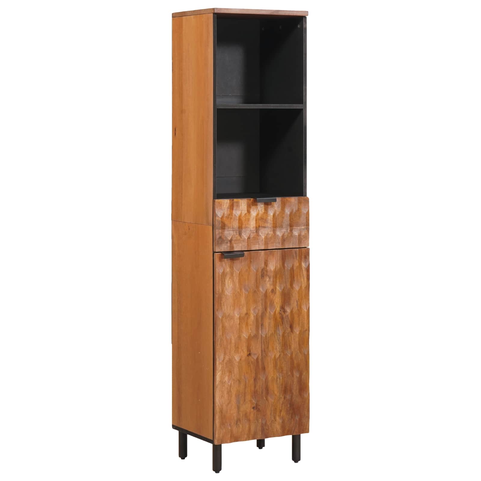 Setovi za kupaonicu 3 pcs Acacia smeđi finiš Čvrsto drvo manga