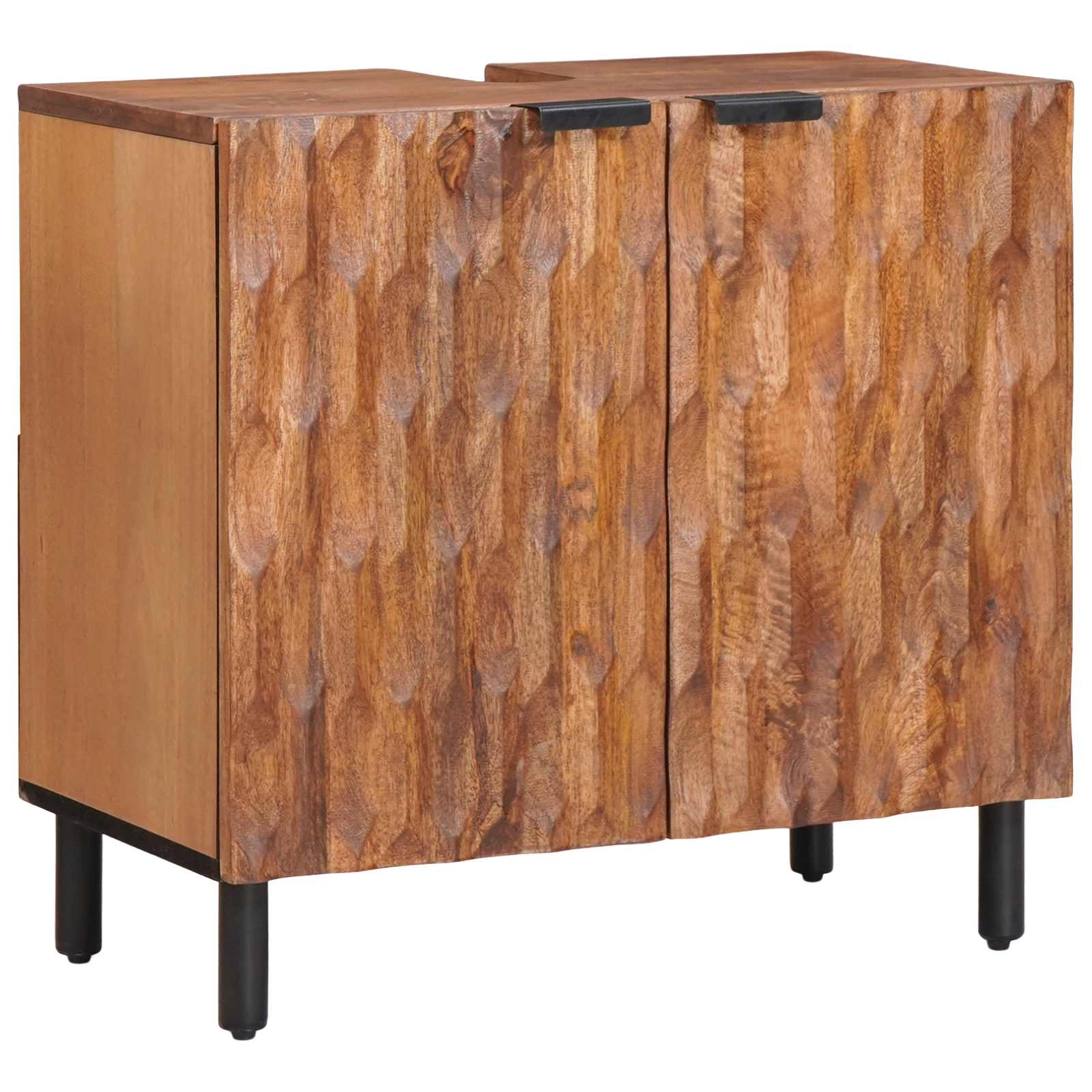 Setovi za kupaonicu 4 pcs Acacia smeđi finiš Čvrsto drvo manga