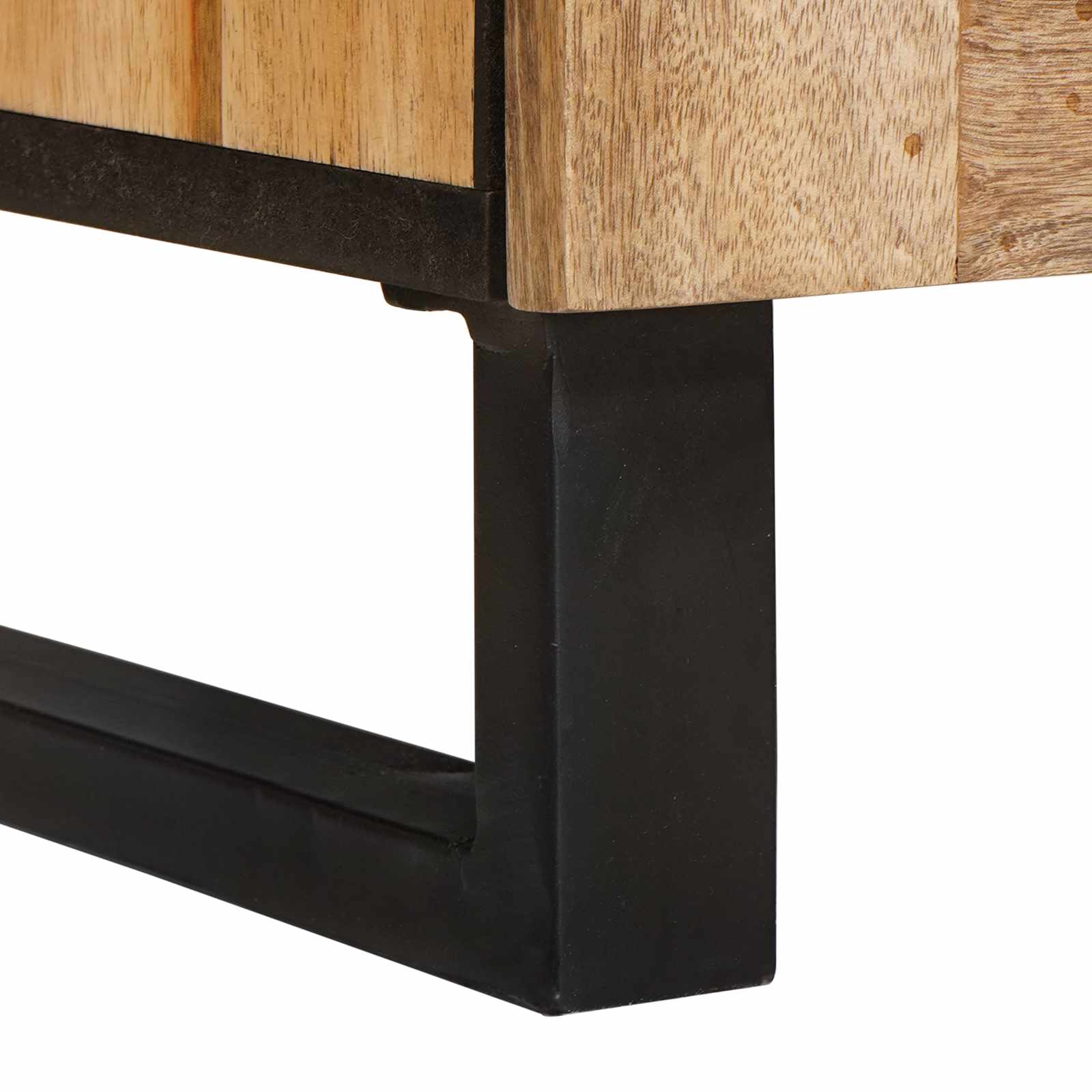 Kreveta 2 pcs Smeđa 60 x 33 x 75 cm Čvrsto drvo manga