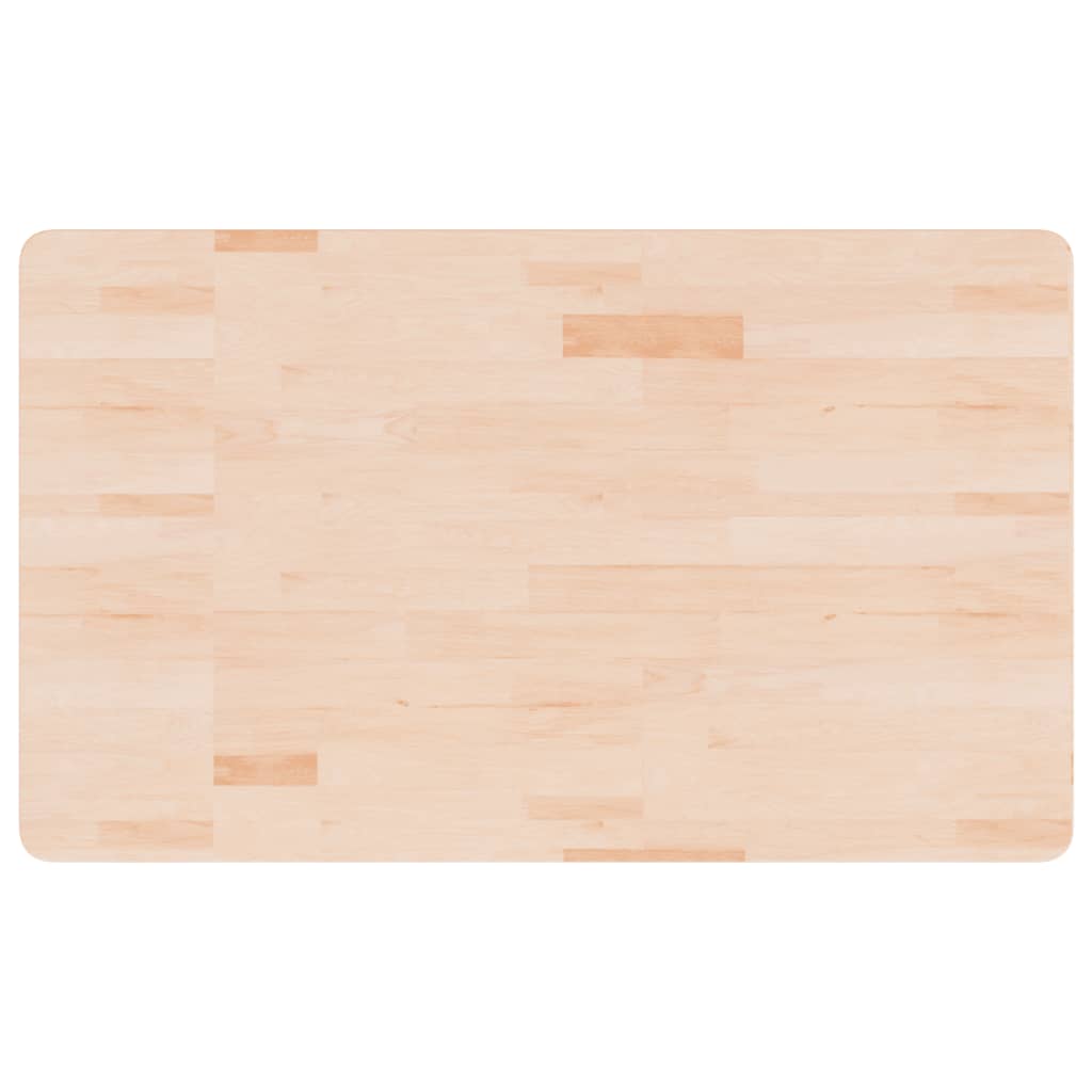 Radni stol 100 x 60 x 81,5 cm od masivne hrastovine pravokutni