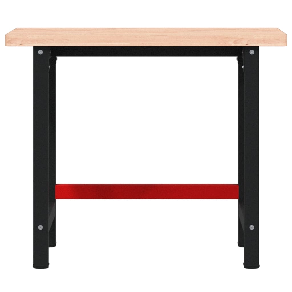 Radni stol 100 x 60 x 83 cm od masivne bukovine pravokutni