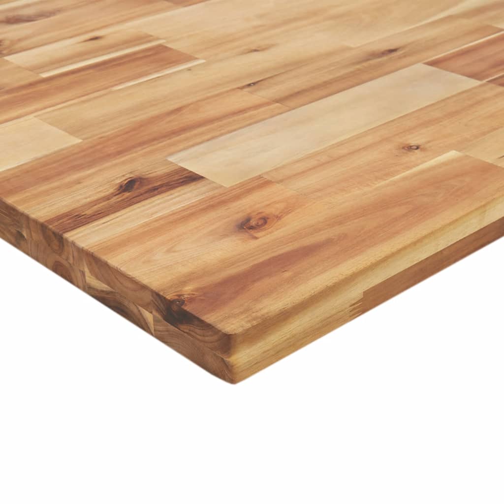 Radni stol 100 x 60 x 83 cm od masivnog drva bagrema pravokutni